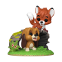 Funko Pop Pop! Moment Tod and Copper - Officielle Disney