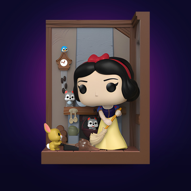 Funko Pop Nooks Snow White in Cottage - Figurine Disney Collector Vinyle Officielle
