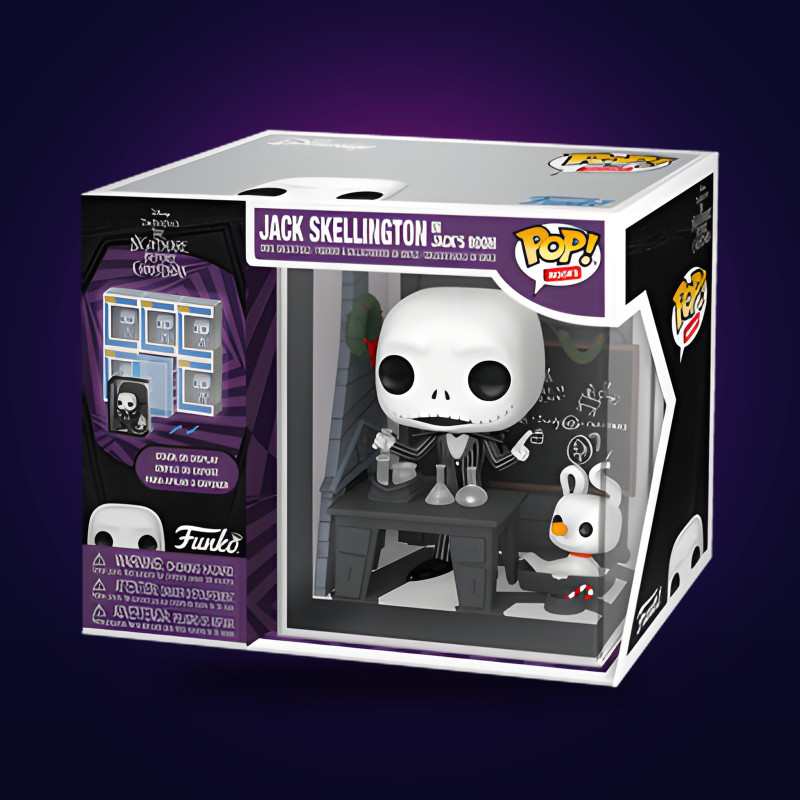Funko Pop Nooks Jack Skellington in Jack’s Room – Disney
