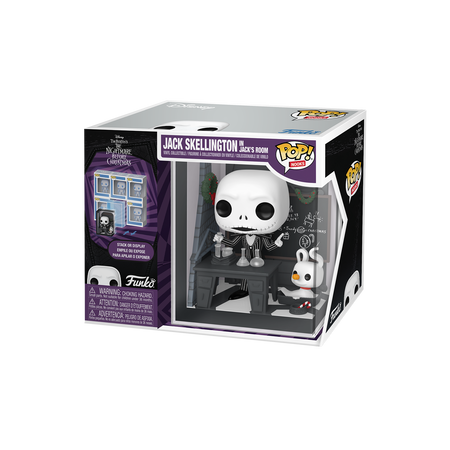 Funko Pop Pop! Nooks Jack Skellington in Jack’s Room - Officielle Disney