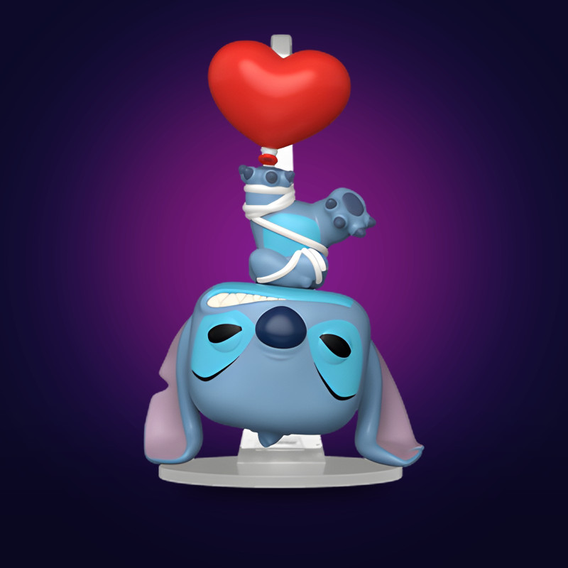 Funko Pop Stitch with Balloon - Figurine Disney Collector Vinyle Officielle