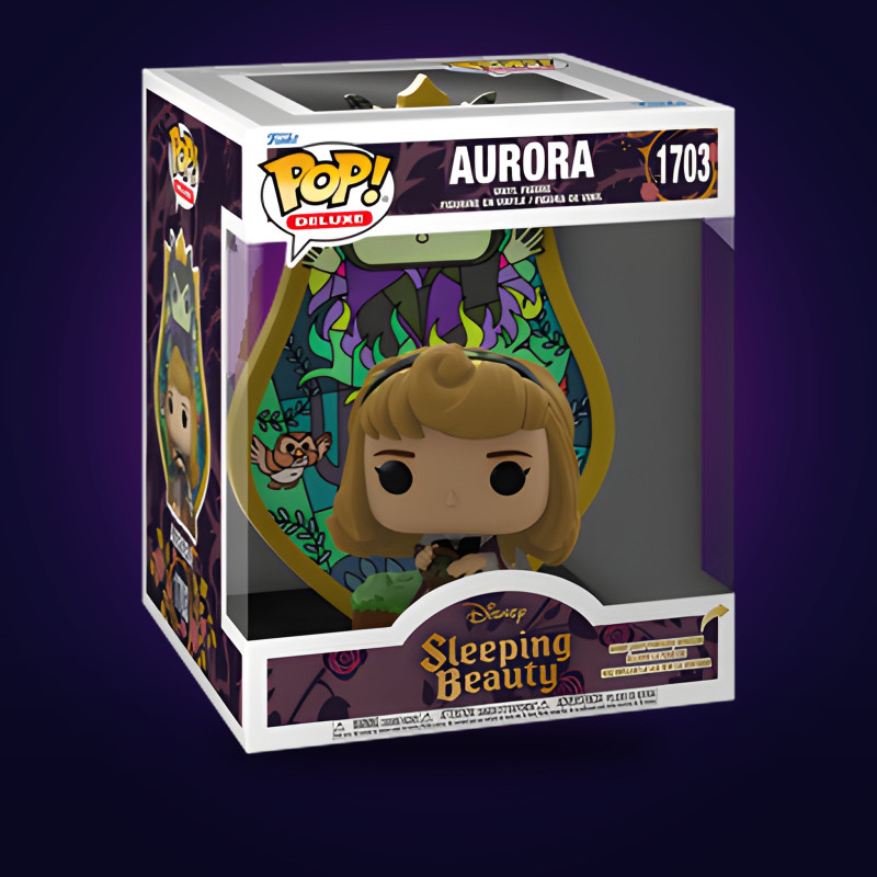 Funko Pop Deluxe Aurora (Maleficent Stained Glass) – Disney