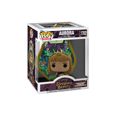 Funko Pop Pop! Deluxe Aurora (Maleficent Stained Glass) - Officielle Disney