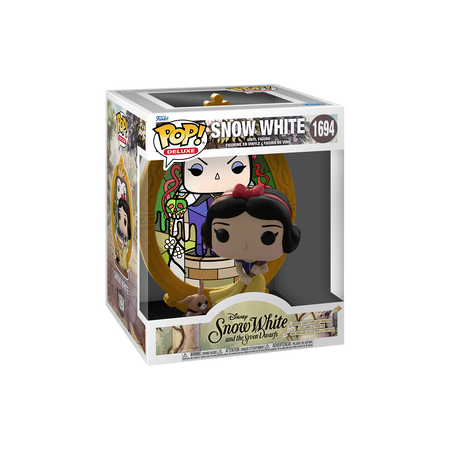 Funko Pop Pop! Deluxe Snow White (Evil Queen Stained Glass) - Officielle Disney