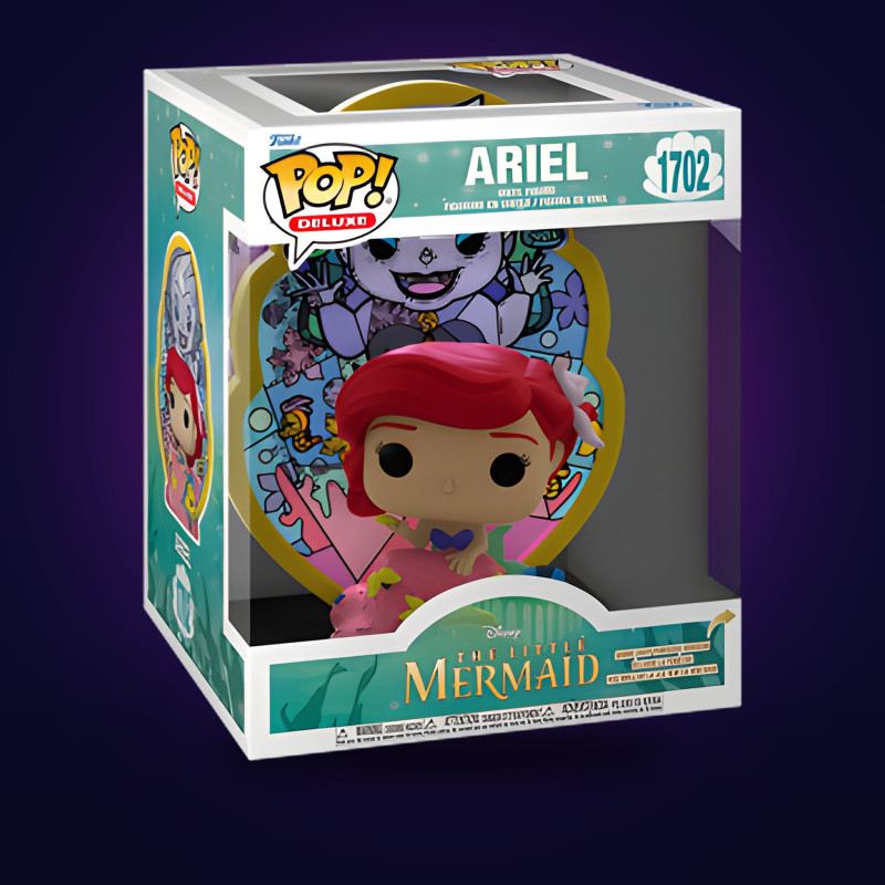 Funko Pop Deluxe Ariel (Ursula Stained Glass) – Disney