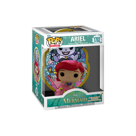 Funko Pop Pop! Deluxe Ariel (Ursula Stained Glass) - Officielle Disney