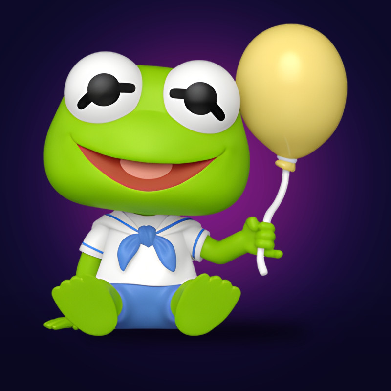 Funko Pop Baby Kermit - Figurine Disney Collector Vinyle Officielle