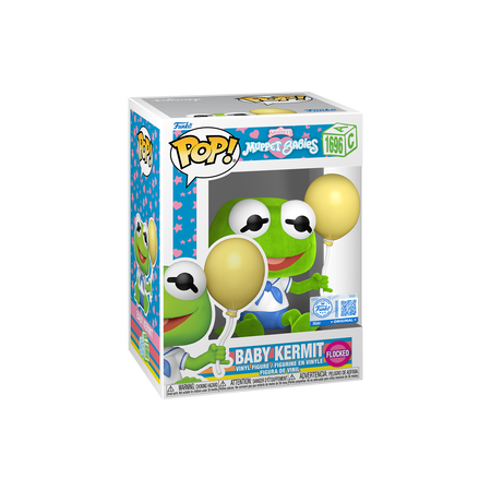 Funko Pop Pop! Baby Kermit (Flocked) - Officielle Disney