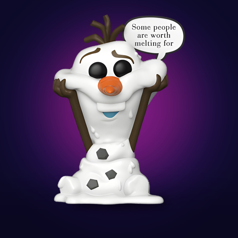 Funko Pop Olaf (Worth Melting For) - Figurine Disney Collector Vinyle Officielle