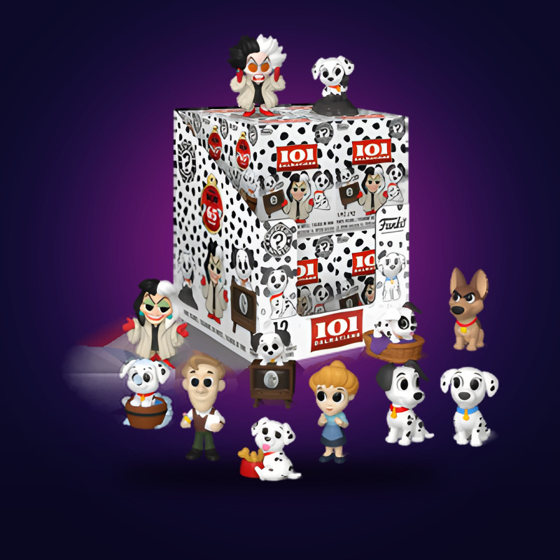 Funko Pop 101 Dalmatians Mystery Minis - Figurine Disney Collector Vinyle Officielle