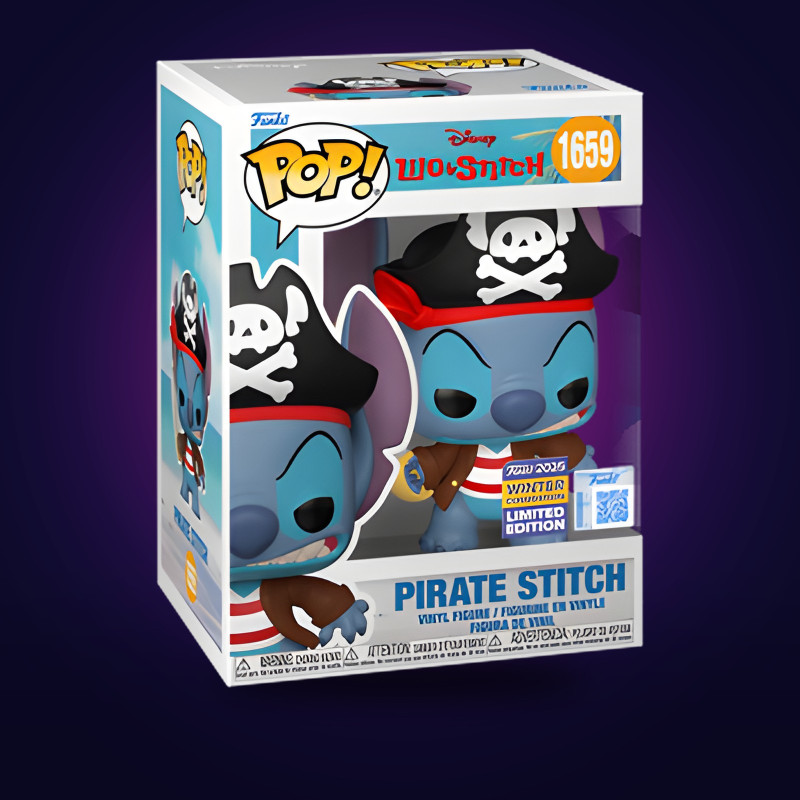 Funko Pop Pirate Stitch – Figurine Disney officielle