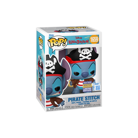 Funko Pop Pop! Pirate Stitch - Officielle Disney