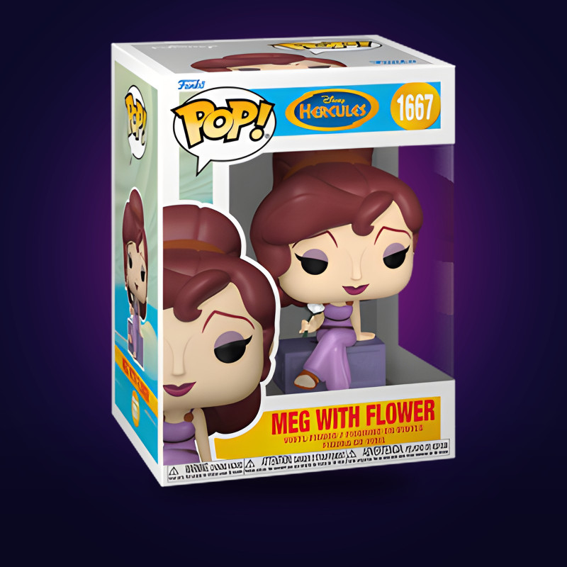 Funko Pop Meg with Flower – Figurine Disney officielle
