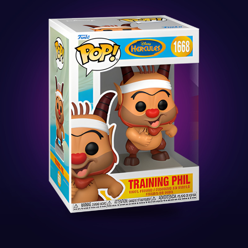 Funko Pop Training Phil – Figurine Disney officielle