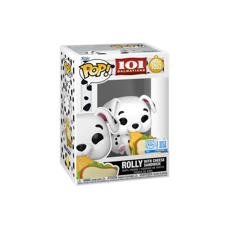 Funko Pop Pop! Rolly with Cheese Sandwich - Officielle Disney