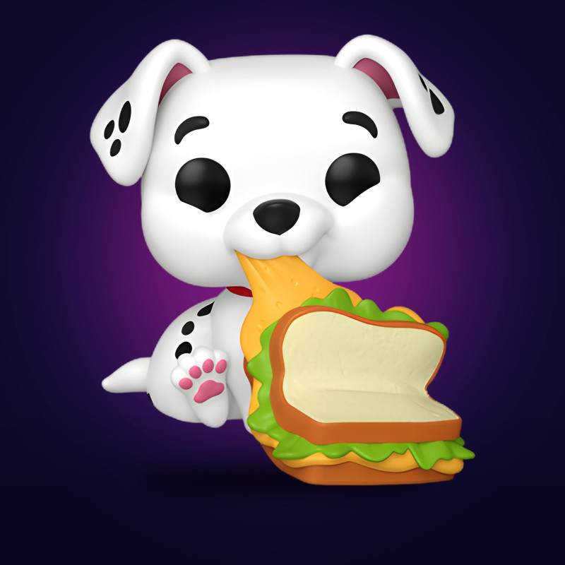 Funko Pop Rolly with Cheese Sandwich - Figurine Disney Collector Vinyle Officielle