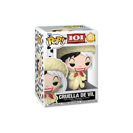 Funko Pop Pop! Cruella de Vil (Classic) - Officielle Disney