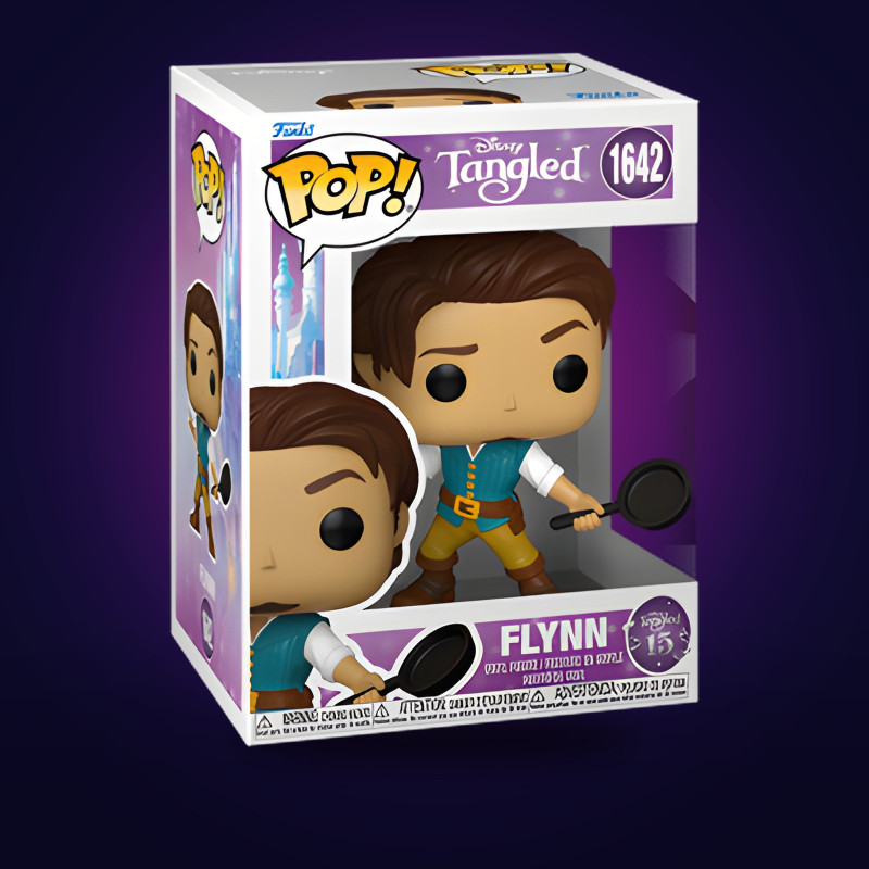Funko Pop Flynn with Frying Pan – Figurine Disney officielle
