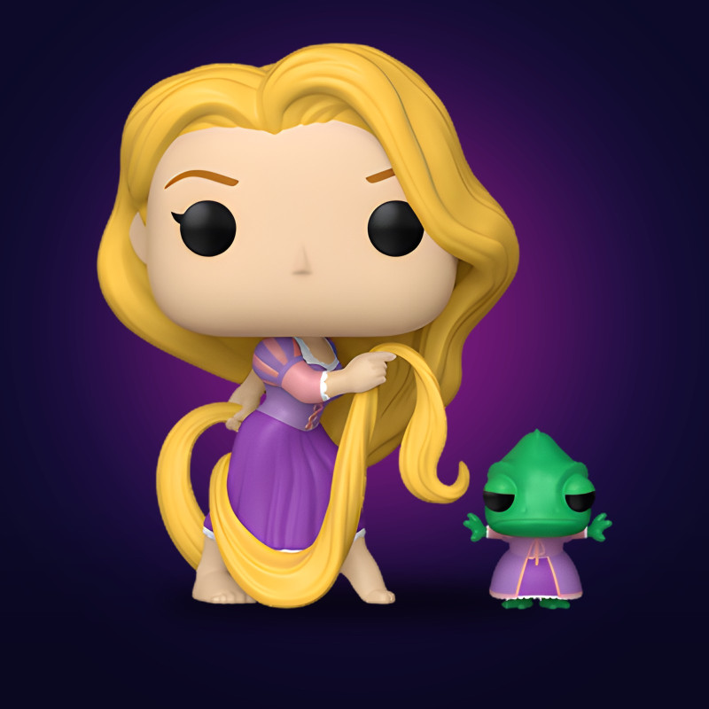 Funko Pop & Buddy Rapunzel with Pascal - Figurine Disney Collector Vinyle Officielle