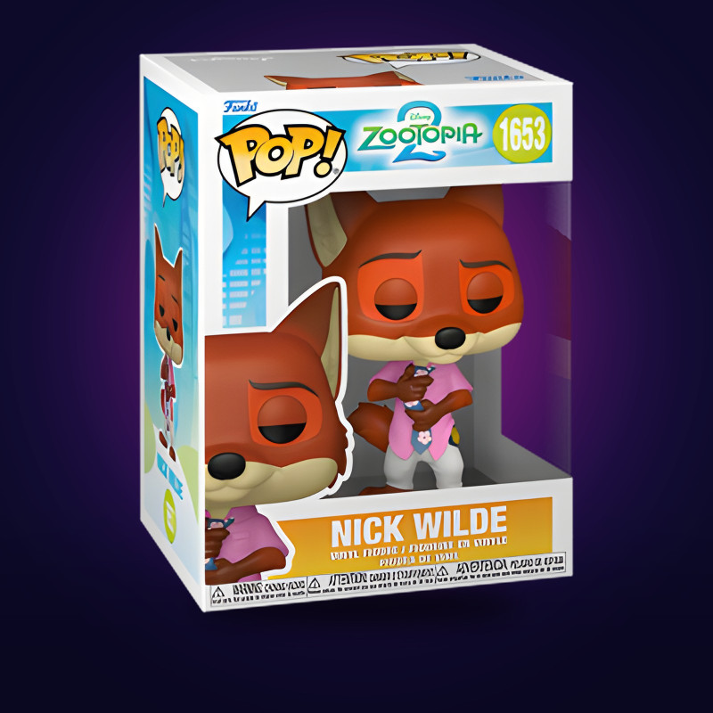 Funko Pop Nick Wilde – Figurine Disney officielle