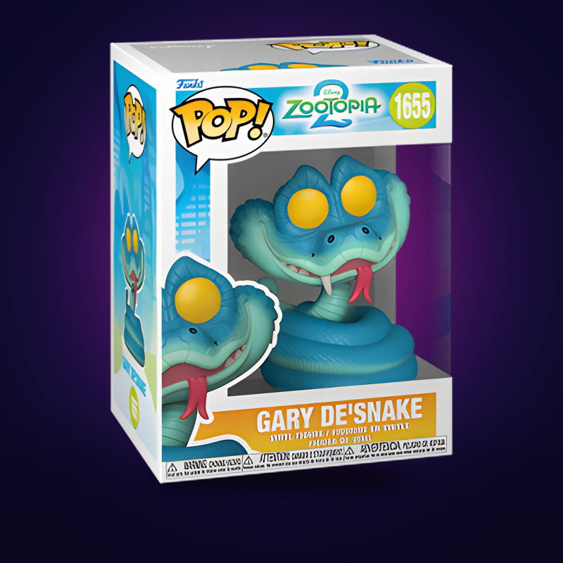 Funko Pop Gary De'Snake – Figurine Disney officielle