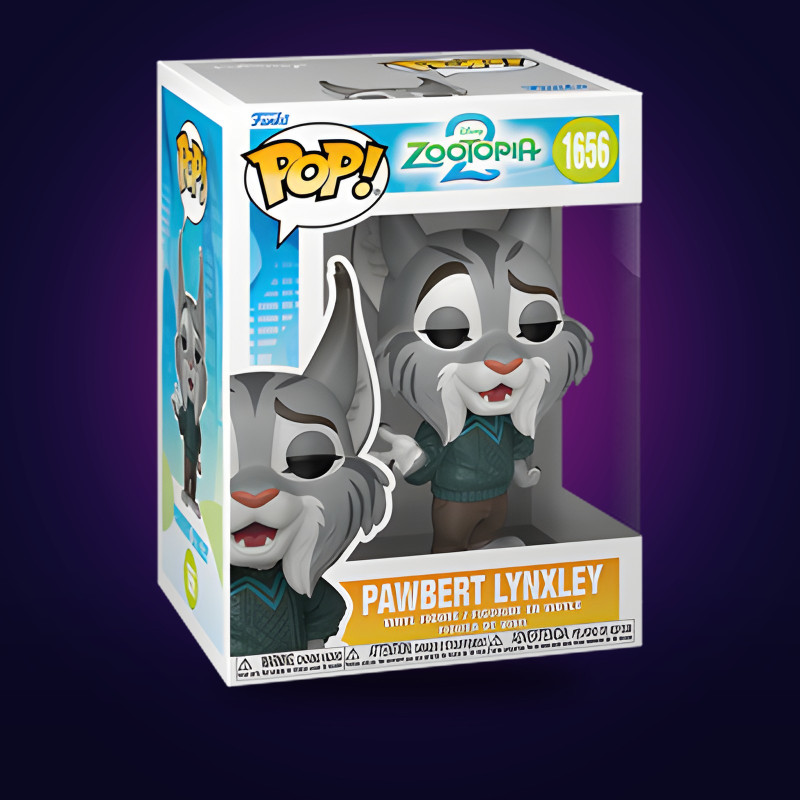 Funko Pop Pawbert Lynxley – Figurine Disney officielle