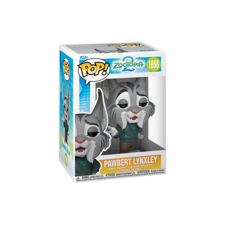 Funko Pop Pop! Pawbert Lynxley - Officielle Disney