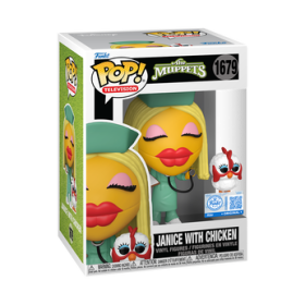 Funko Pop Pop! & Buddy Janice with Chicken - Officielle Disney