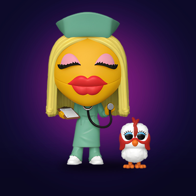 Funko Pop & Buddy Janice with Chicken - Figurine Disney Collector Vinyle Officielle