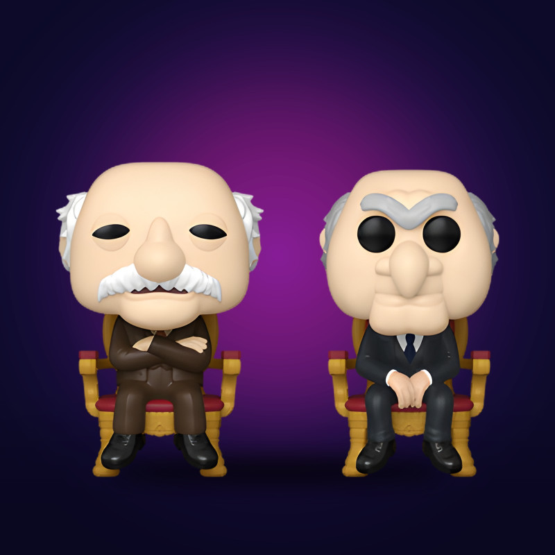 Funko Pop Waldorf & Statler 2-Pack - Figurine Disney Collector Vinyle Officielle