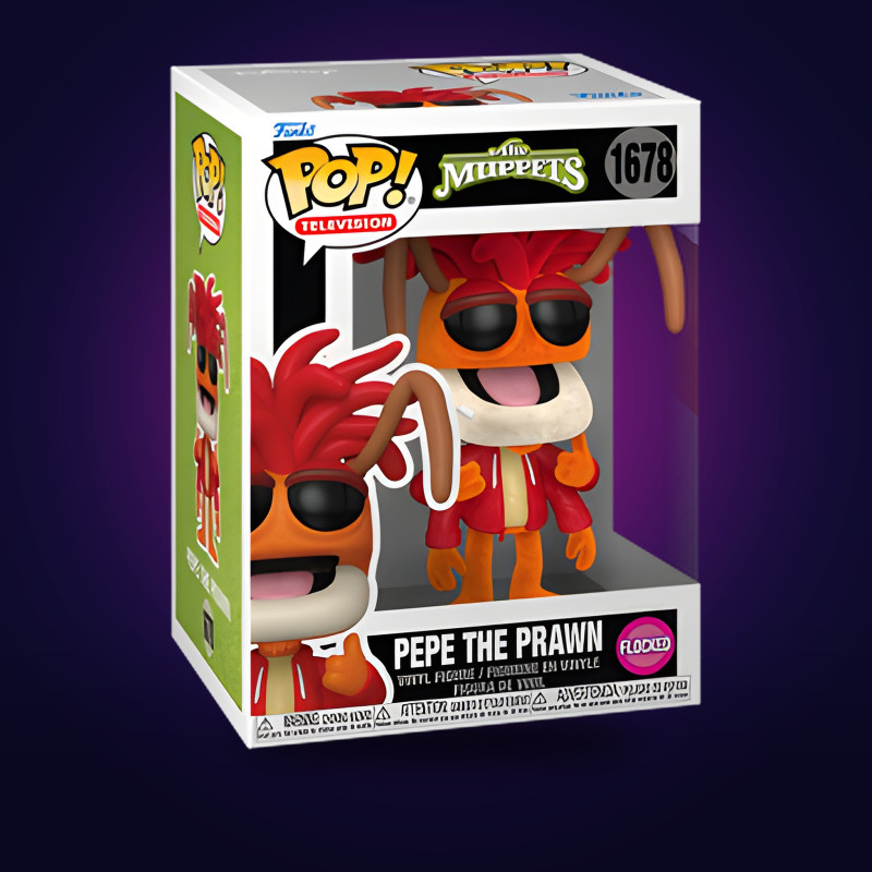 Funko Pop Pepe the Prawn (Flocked) – Disney