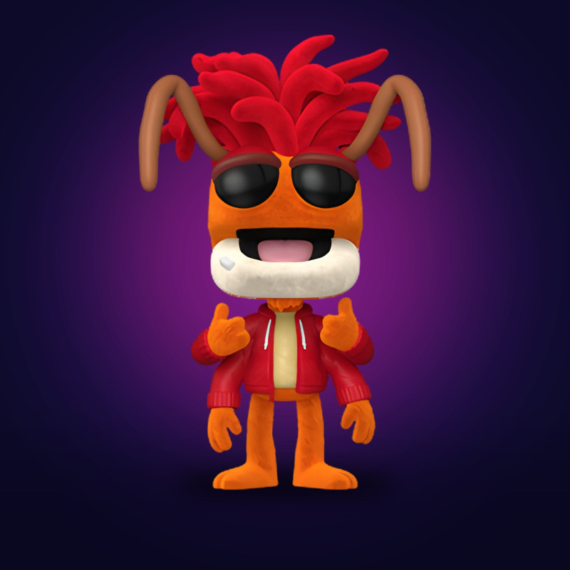 Funko Pop Pepe the Prawn (Flocked) - Figurine Disney Collector Vinyle Officielle