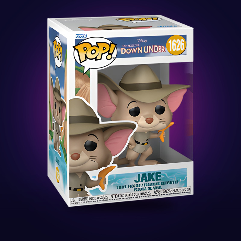 Funko Pop Jake with Boomerang – Figurine Disney officielle