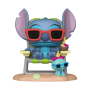 Funko Pop Pop! Premium Stitch in Sunlounger - Officielle Disney