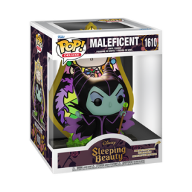 Funko Pop Pop! Deluxe Maleficent (Princess Aurora Stained Glass) - Officielle Disney