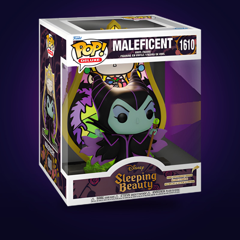 Funko Pop Deluxe Maleficent (Princess Aurora Stained Glass)
