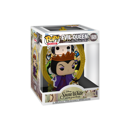 Funko Pop Pop! Deluxe Evil Queen (Snow White Stained Glass) - Officielle Disney