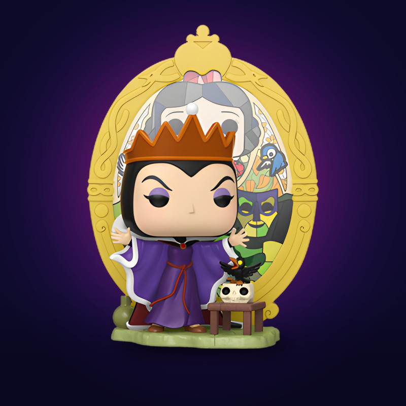 Funko Pop Deluxe Evil Queen (Snow White Stained Glass) - Figurine Disney Collector Vinyle Officielle