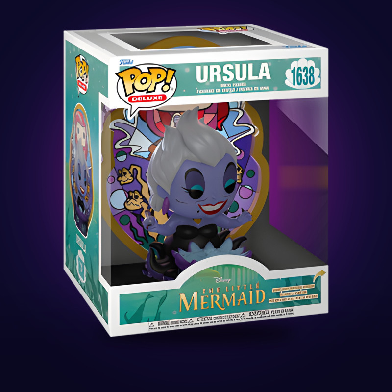 Funko Pop Deluxe Ursula (Ariel Stained Glass) – Disney