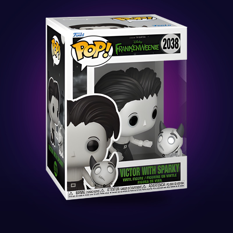 Funko Pop & Buddy Victor with Sparky – Disney