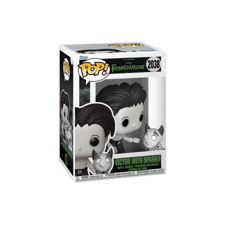 Funko Pop Pop! & Buddy Victor with Sparky - Officielle Disney