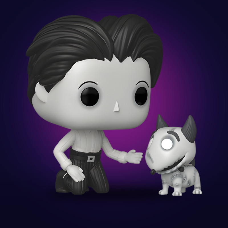Funko Pop & Buddy Victor with Sparky - Figurine Disney Collector Vinyle Officielle