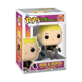 Funko Pop Pop! Ron & Rufus - Officielle Disney