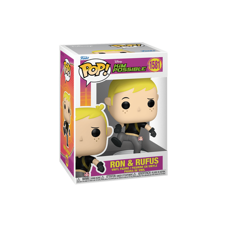 Funko Pop Pop! Ron & Rufus - Officielle Disney