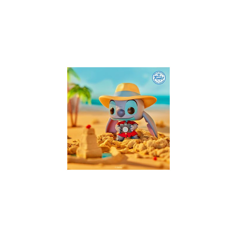 Funko Pop Tourist Stitch – Figurine Disney officielle