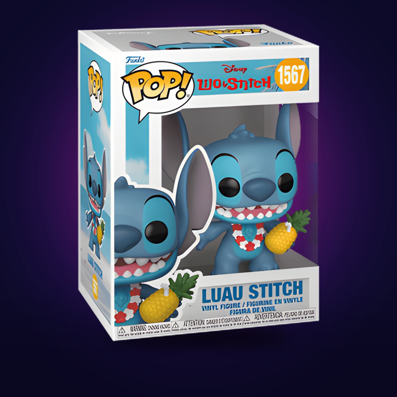 Funko Pop Luau Stitch – Figurine Disney officielle