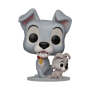Funko Pop Pop! Tramp with Puppy - Officielle Disney