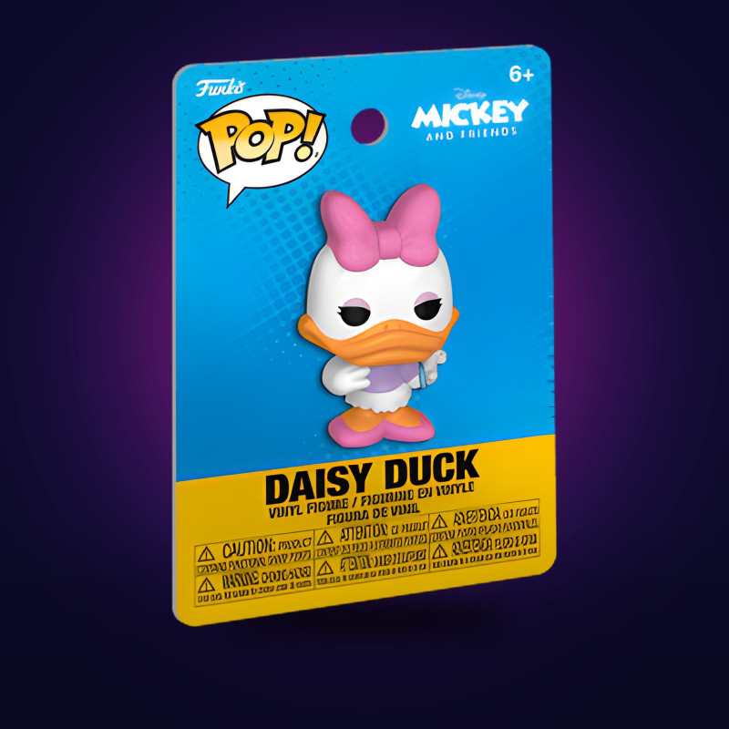 Funko Pop Vinyl Pin Daisy Duck - Figurine Disney Collector Vinyle Officielle