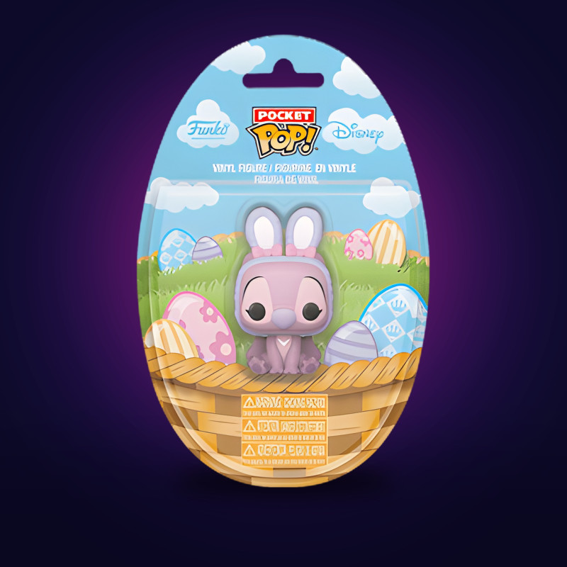 Funko Pop Pocket Pop! Angel (Easter Bunny) - Figurine Disney Collector Vinyle Officielle