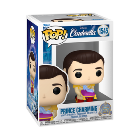 Funko Pop Pop! Prince Charming with Slipper (75th Anniversary) - Officielle Disney
